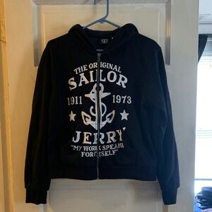 Sailor Jerry Zip Up Hoodie